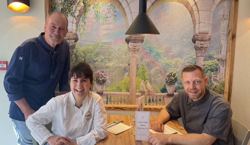 Équipe de l'Atelier des Saveurs